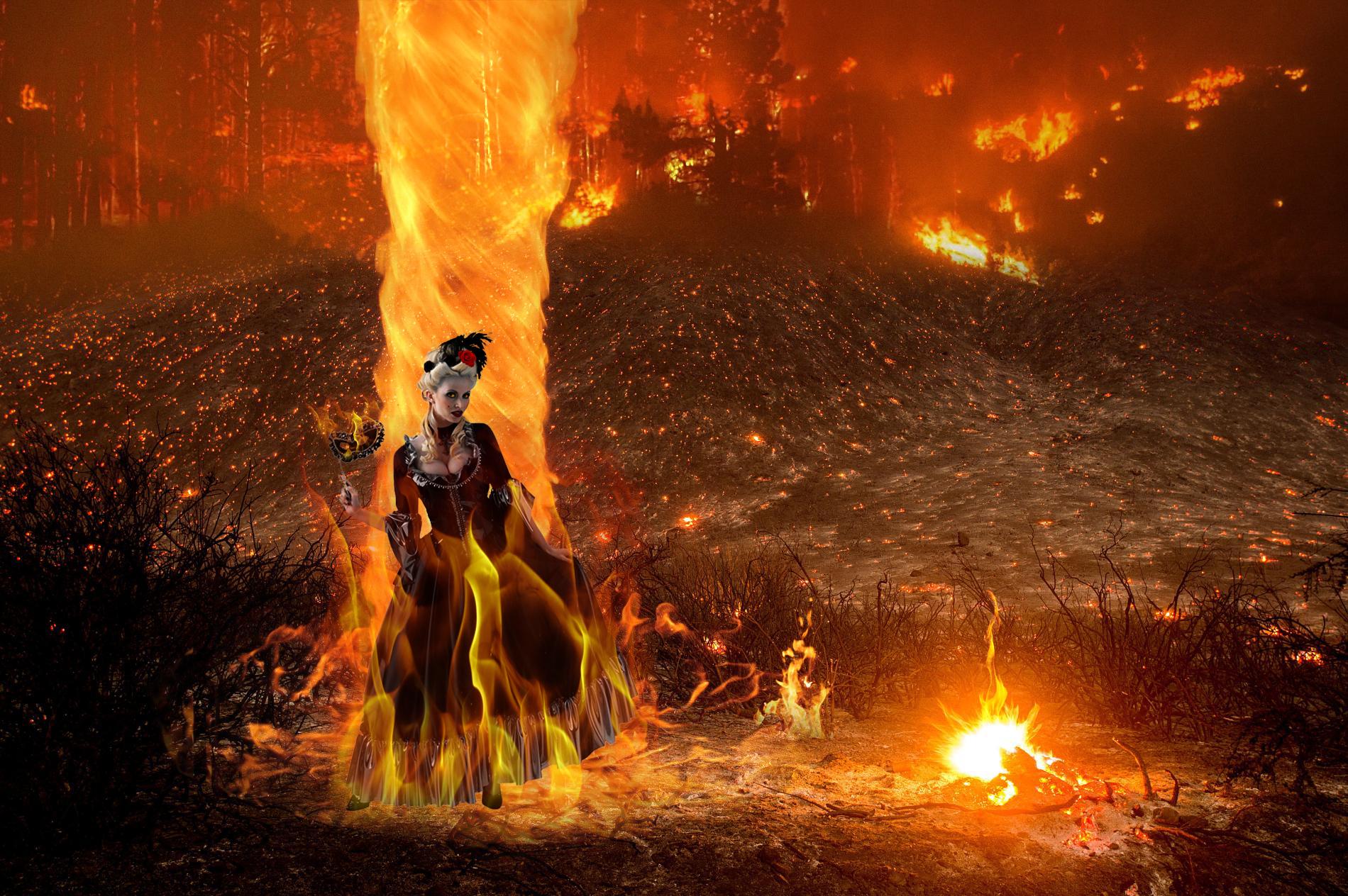 Women on Flames